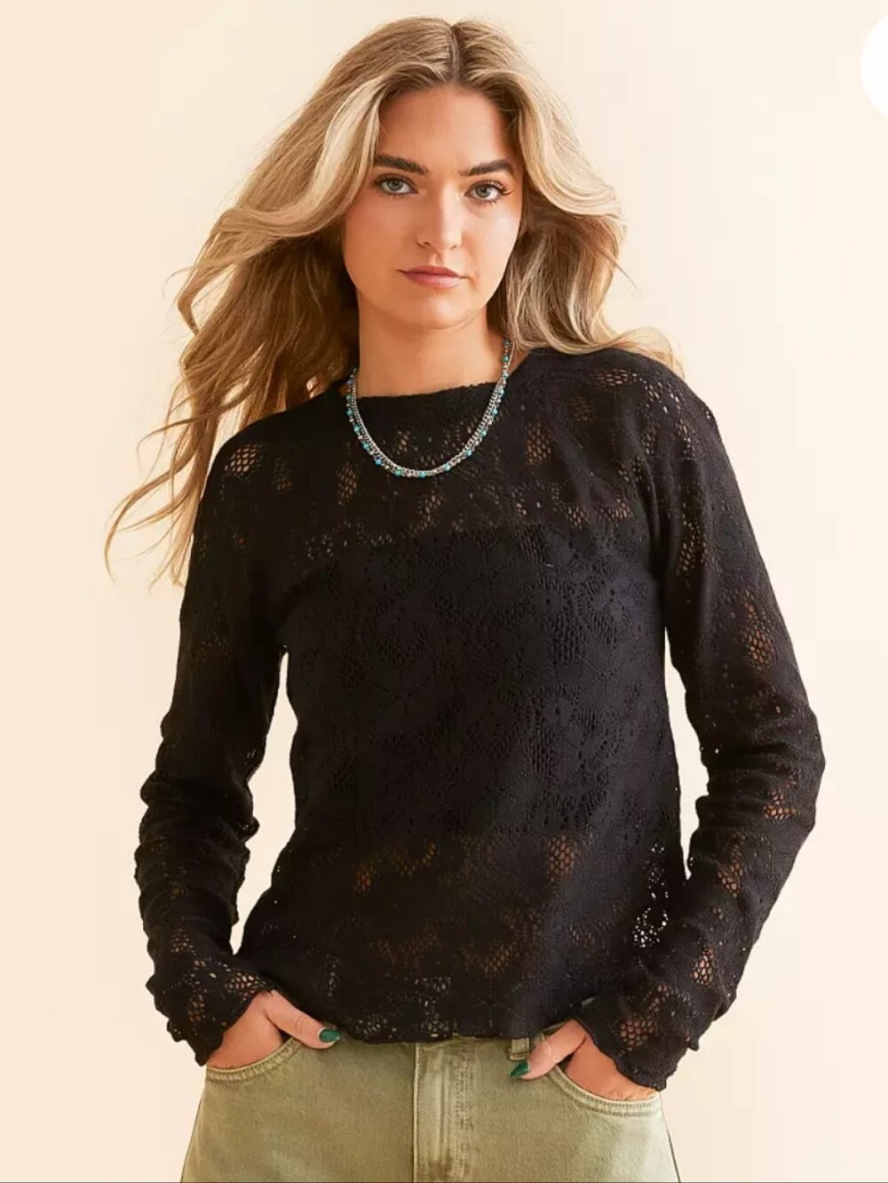 Free People In The Meadow Top Medium